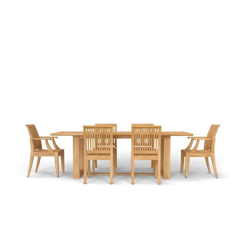 alt="7 pc Horizon Rectangular Dining Set - Picture C"