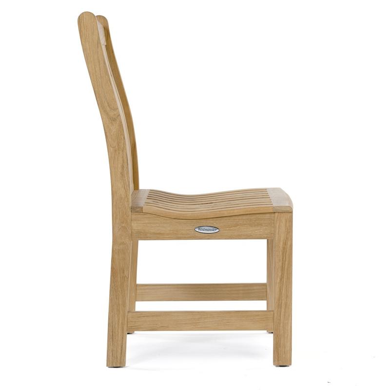 alt="11315 Veranda Side Chair in side profile on white background"