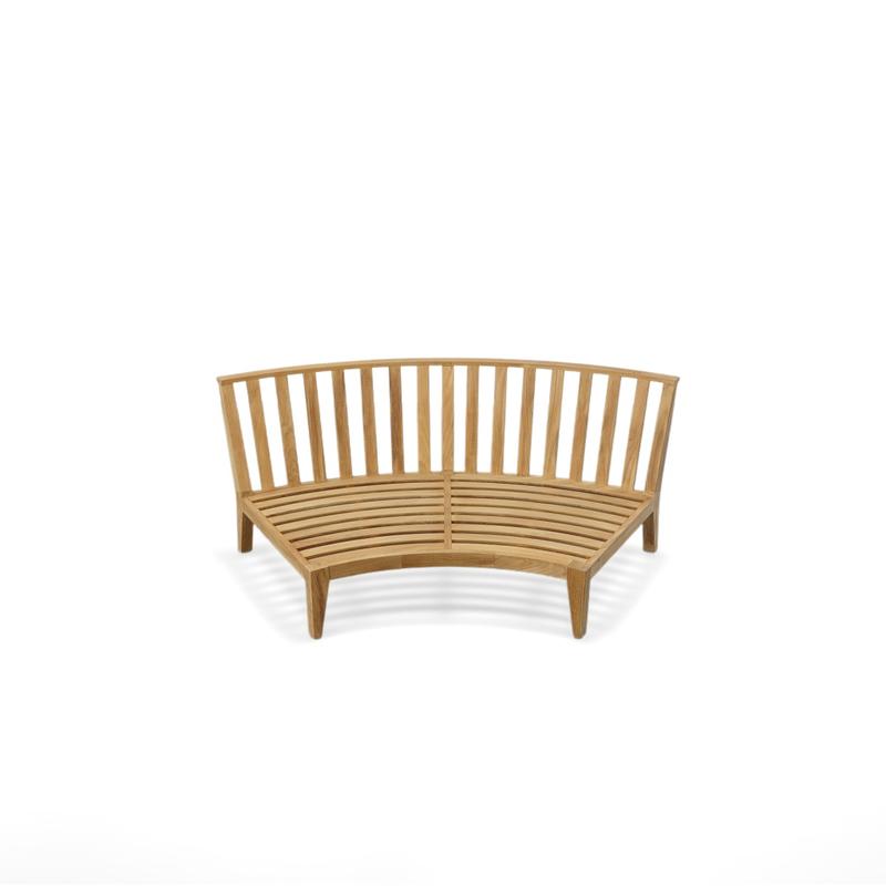 alt="13343DP Kafelonia Sofa Sectional without cushion showing front view on white background"