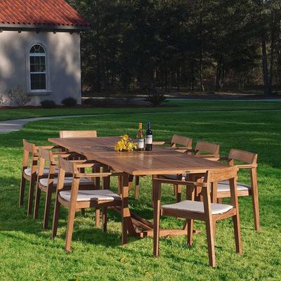 9 pc Horizon Teak Dining Set