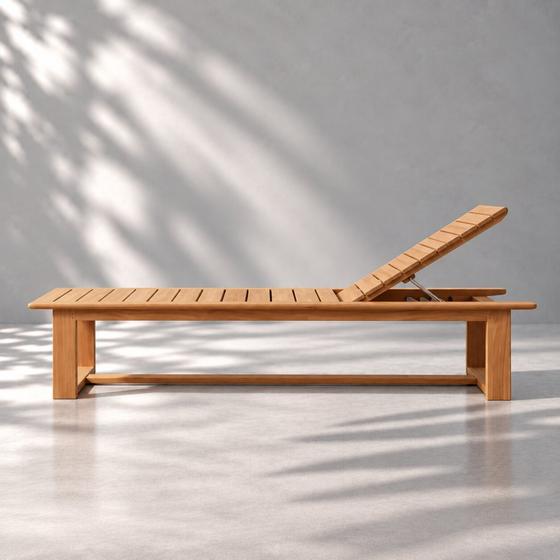 Horizon High-Chaise Lounge Bench