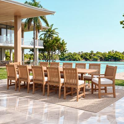 Grand Veranda 13 pc Teak Dining Set