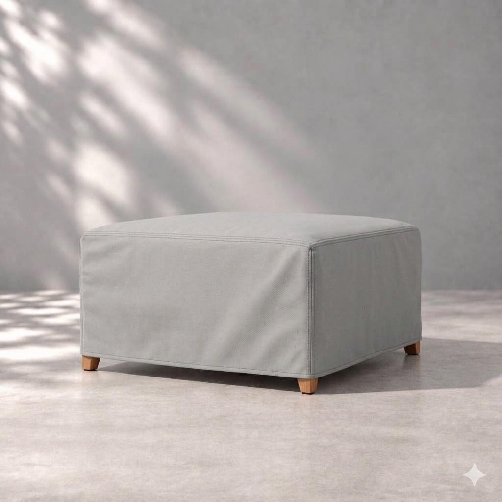 34.5 w x 34.5 d x 14.5 h Ottoman Sectional Cover — picture A