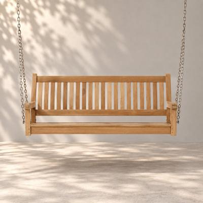Teak Porch Swing ONLY
