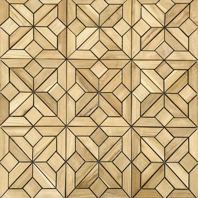 Fez Teak Tiles (12" x 12")