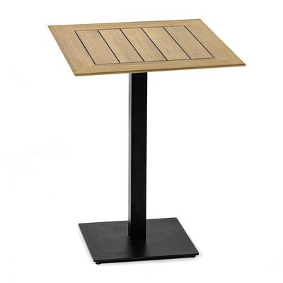 Vogue 24x24 Bar Top & Black Base Combo