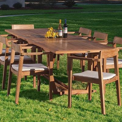 9 pc Horizon Teak Dining Set