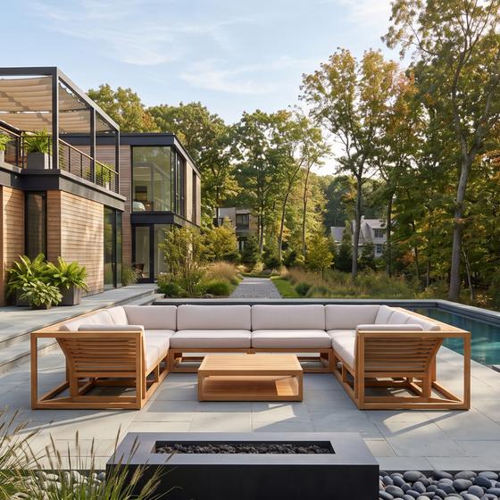 Maya 7 pc U-Shaped Sectional