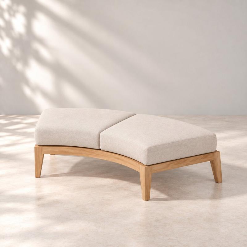 alt="Kafelonia Backless Sectional Sofa Bench - Picture A"