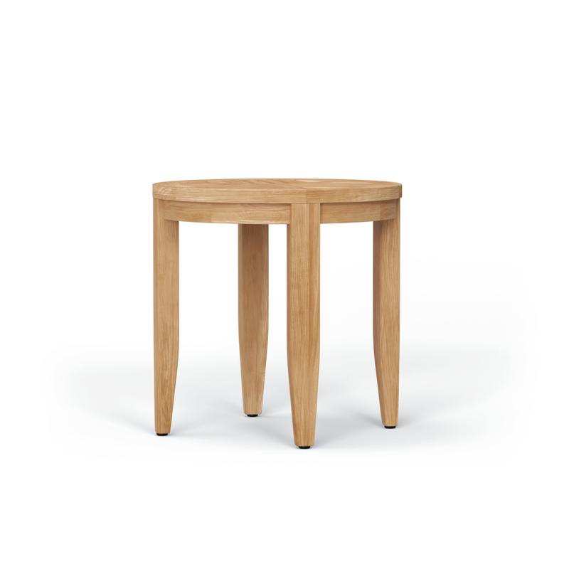 alt="Laguna Teak Wood Side Table - Picture C"