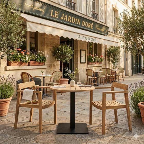 Horizon 3 pc Teak Bistro Set