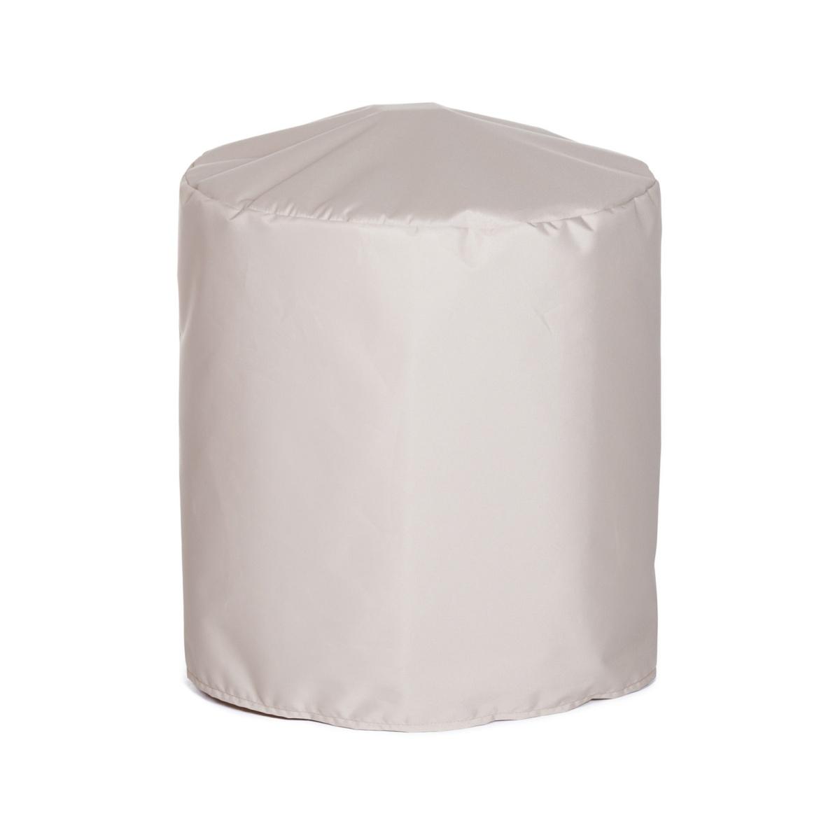 60723 Vogue 30 inch Square Table Top and Base Combo Set side view on white background