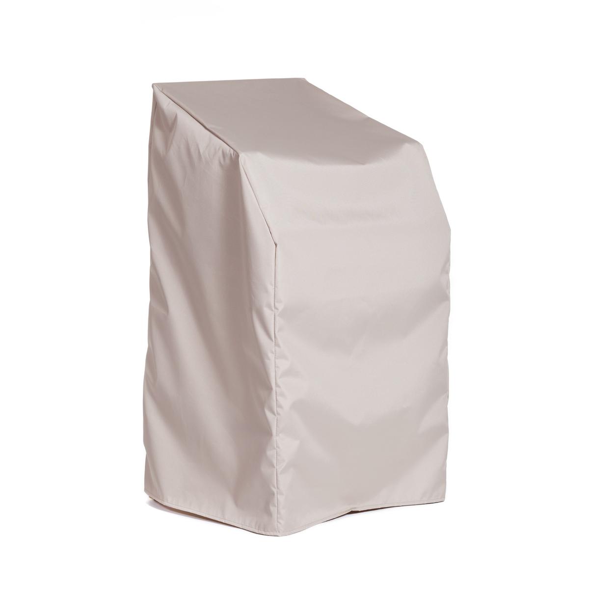 61901ST2 Horizon Stacking 4 high Side Chair Cover angled view on white background