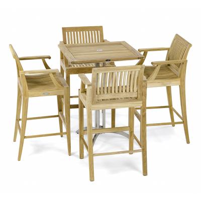 Square Laguna Dining Barstool Set