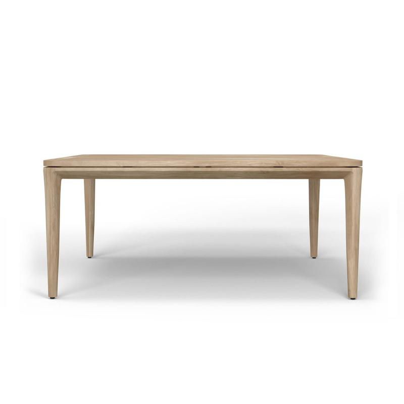 alt="Veranda 5 Foot Square Teak Outdoor Dining Table - Picture C"