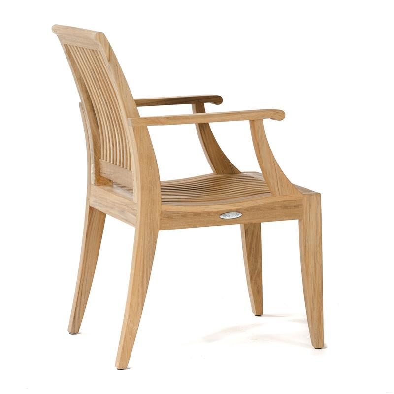 alt="70436 Grand Pyramid armchair back angle view on white background"