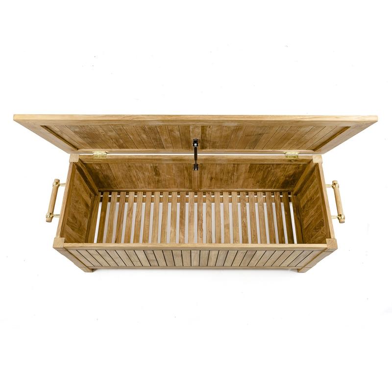 alt="18203 somerset rectangular storage box top view with lid open on white background"