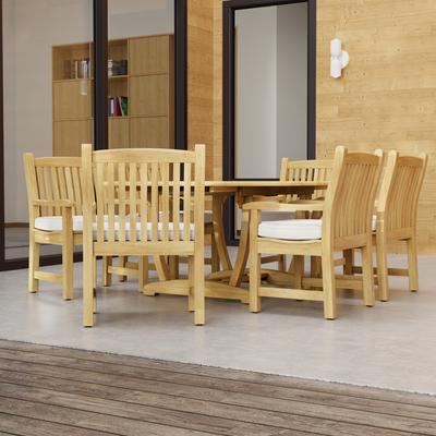 7 pc Oval Veranda Chair Dining Set
