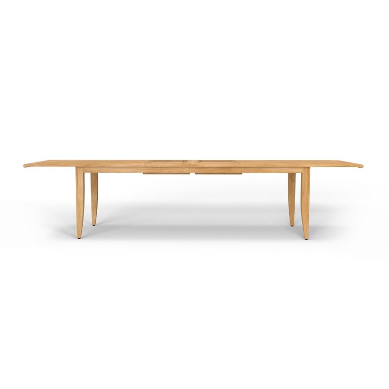 alt="Laguna 11 ft Large Teak Extendable Table - Picture G"