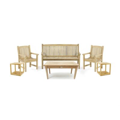 6 pc Veranda Bench and Chair Set