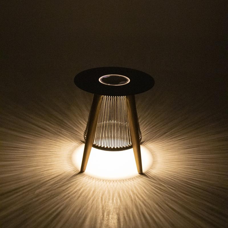 alt="Luna Round Side Table  - Picture D"