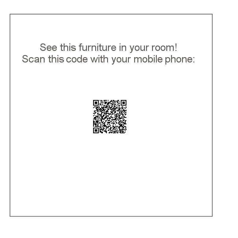 alt="13342DP Kafelonia Backless Curved Sofa Sectional AR QR Code on white background"