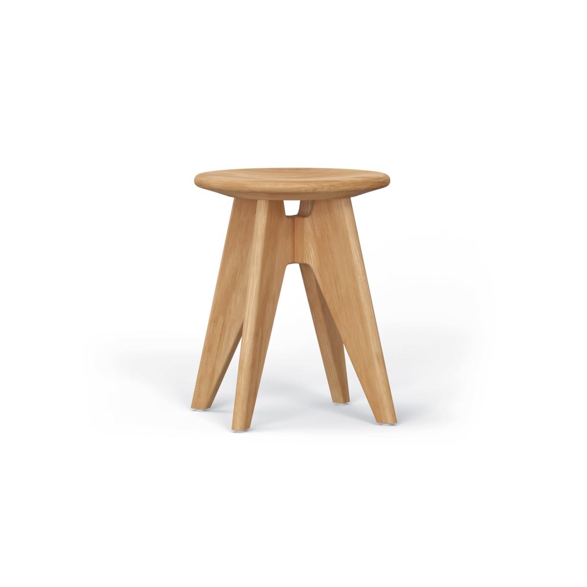 Nexus Teak Stool — picture A