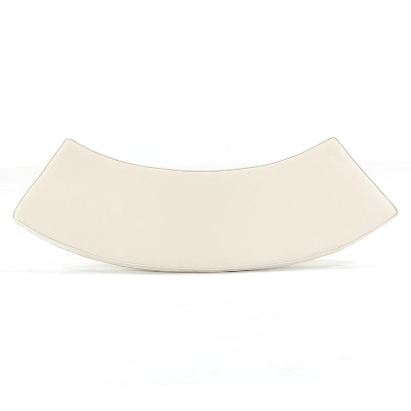 alt="image of 73691MTO canvas color Tree Bench Cushion top view on white background"