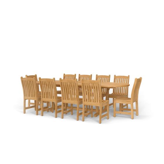 11 pc Montserrat Veranda Dining Set