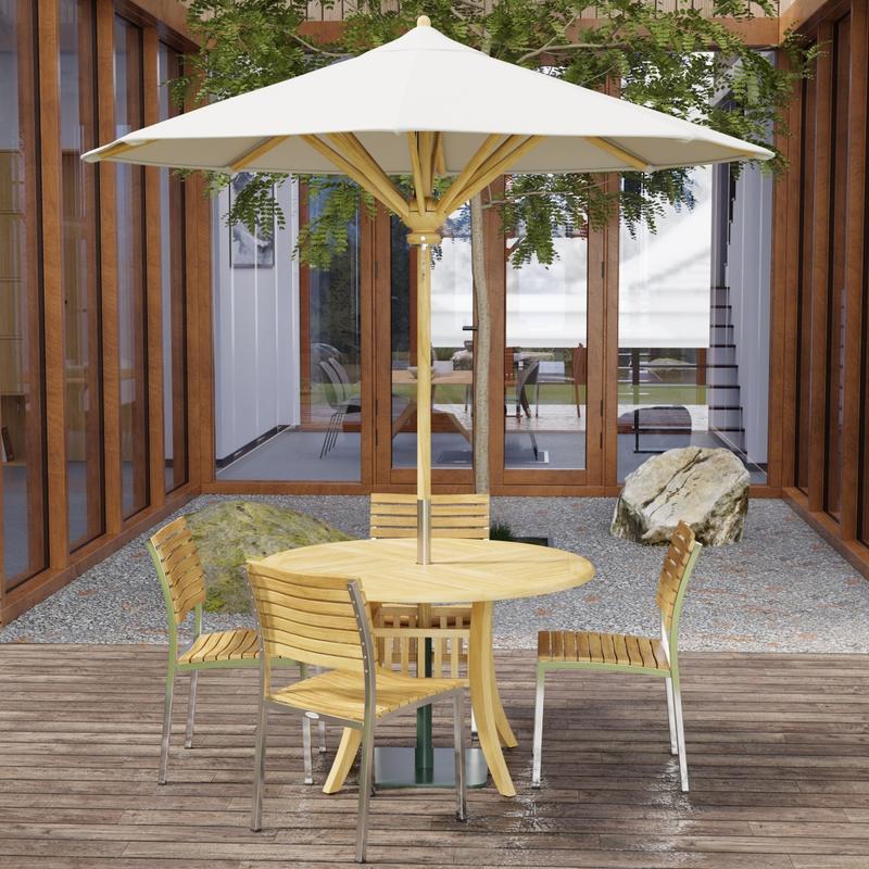 alt="Grand Hyatt Vogue 5 pc Dining Set - Picture D"