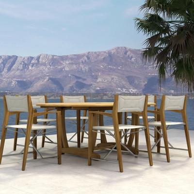 7 pc Oval Odyssey Chair Dining Set