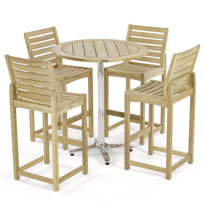 alt="5 pc Round High Bar Set"