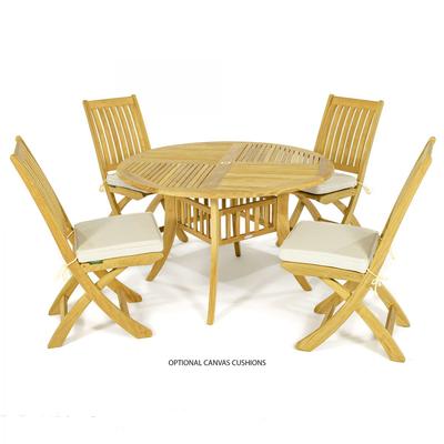 5 pc Grand Hyatt Barbuda Teak Patio Set
