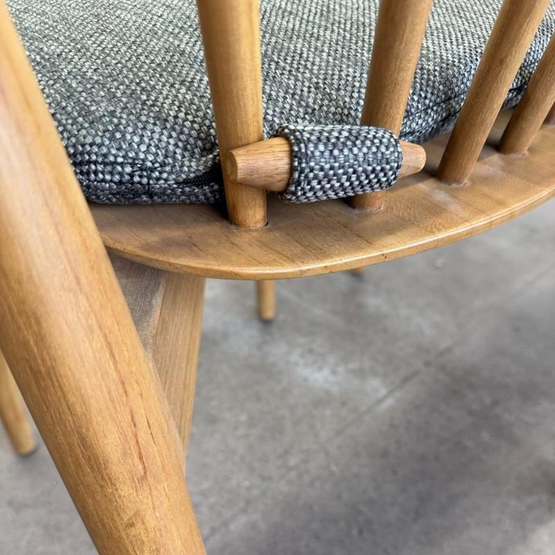 alt="Dahlia Teak Side Chair - Picture F"
