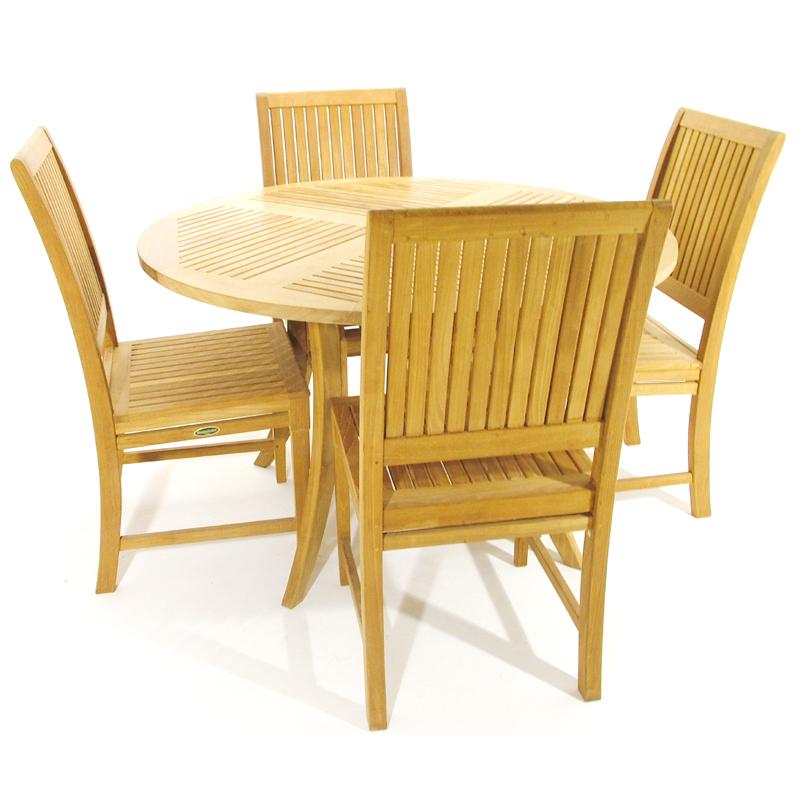 Grand Hyatt Sussex Teak Dining Set — picture A