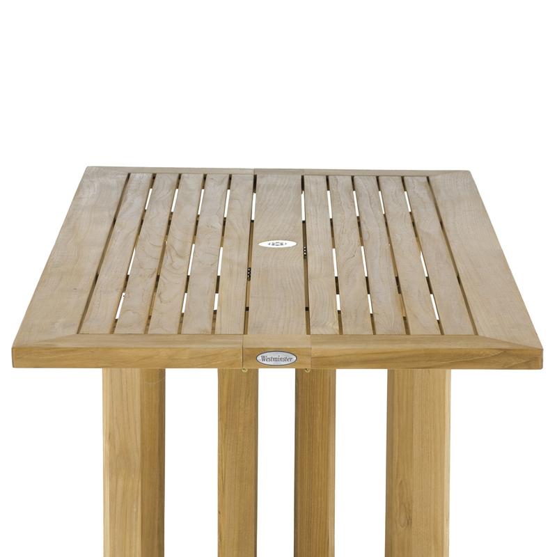 alt="Surf Nevis 5 pc Teak Folding Set - Picture N"