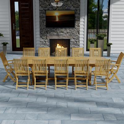 13 pc Grand Barbuda Teak Dining Set