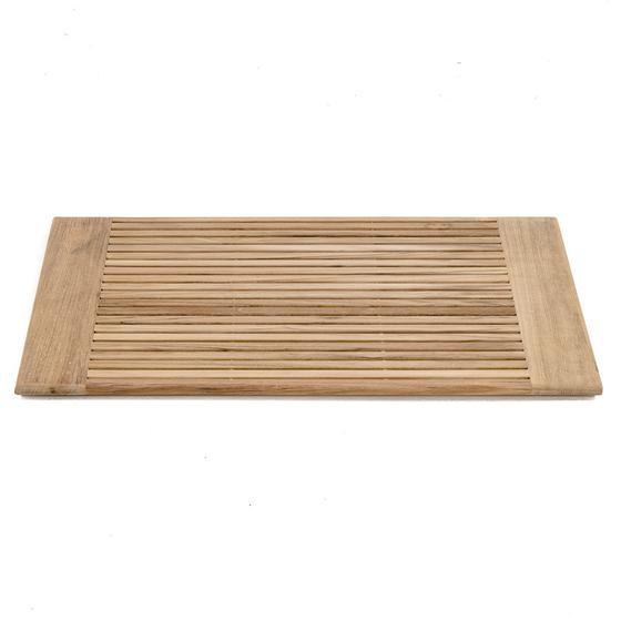 18421 Pacifica Bath Mat angled side view on white background