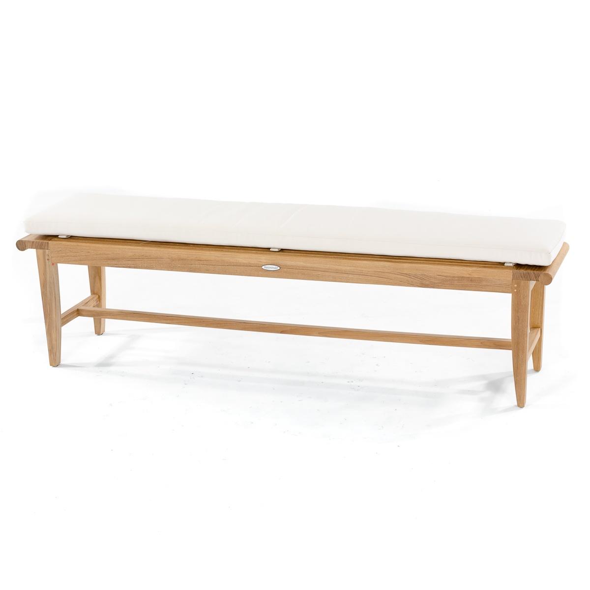Canvas Sunbrella 6 ft Bench Cushion — picture A