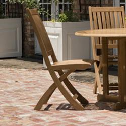 alt="Barbuda Teak Folding Chair - Picture M"