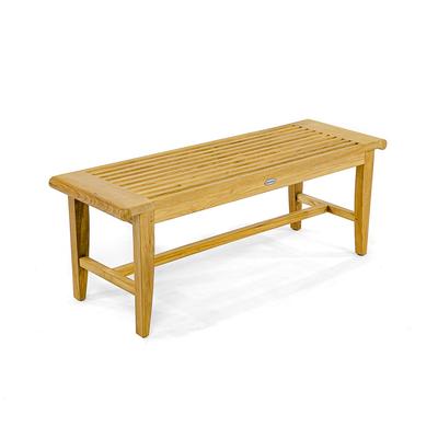 4 ft Laguna Teak Backless Bench