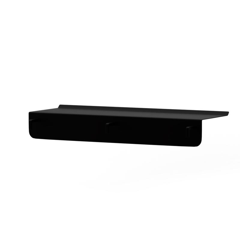alt="Aluminum Wall Panel Shelf - Picture A"