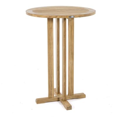 30 Inch Teak Bar Table