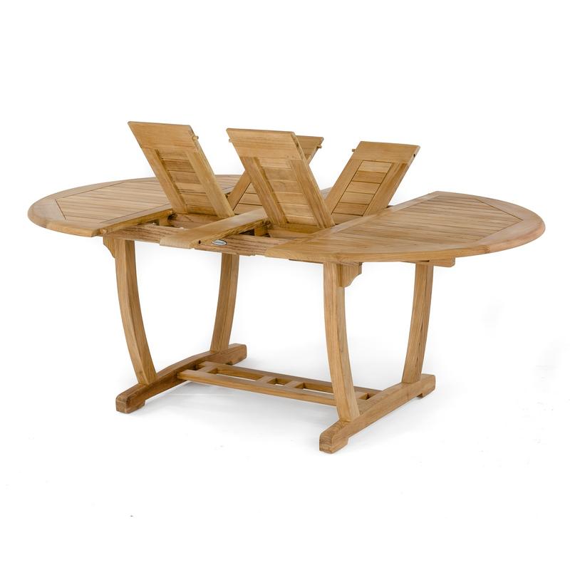 alt="7 pc Martinique Sussex Teak Dining Set - Picture K"