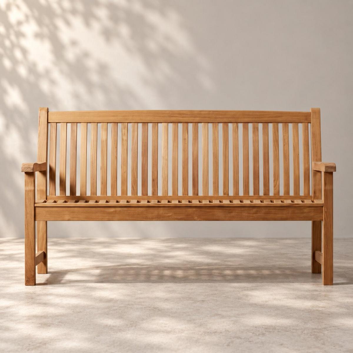 5 ft Veranda Teak Bench — picture A