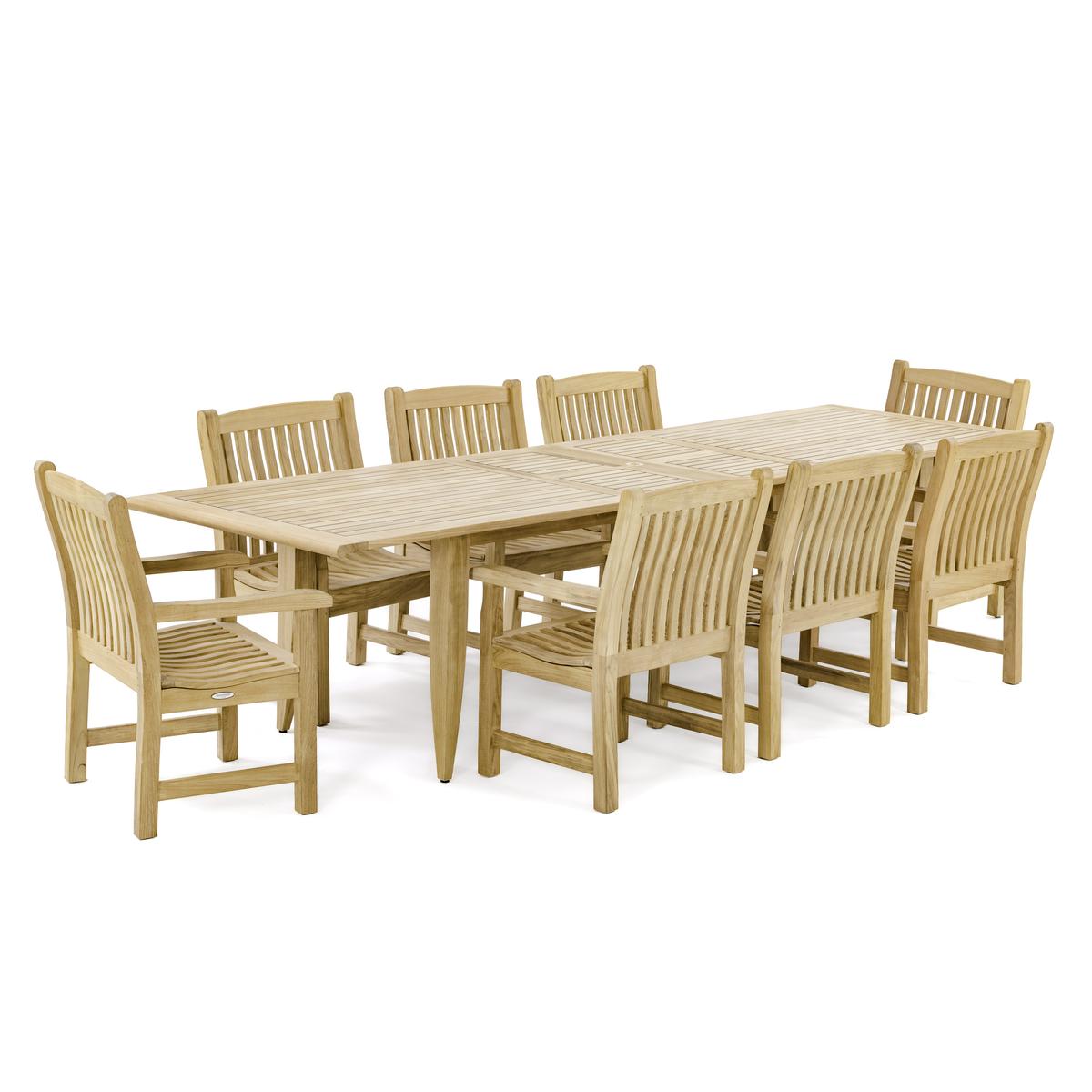 Grand Laguna Veranda 9 pc Teak Dining Set — picture A