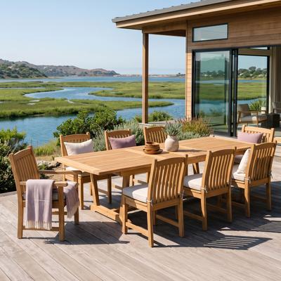 Veranda 9 pc Teak Dining Set