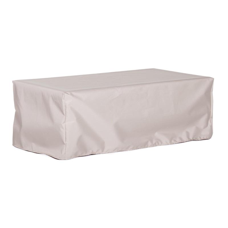 alt="63917 Laguna 6 foot Backless Bench Cover angled view on white background"