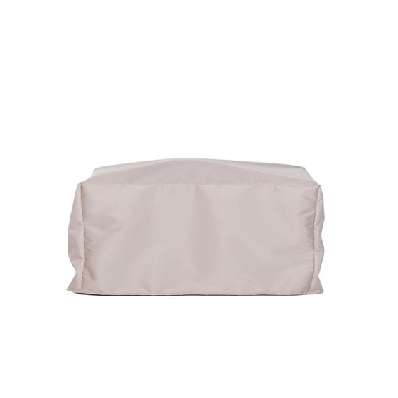 64918 Kafelonia Teak End Table Cover side view on white background