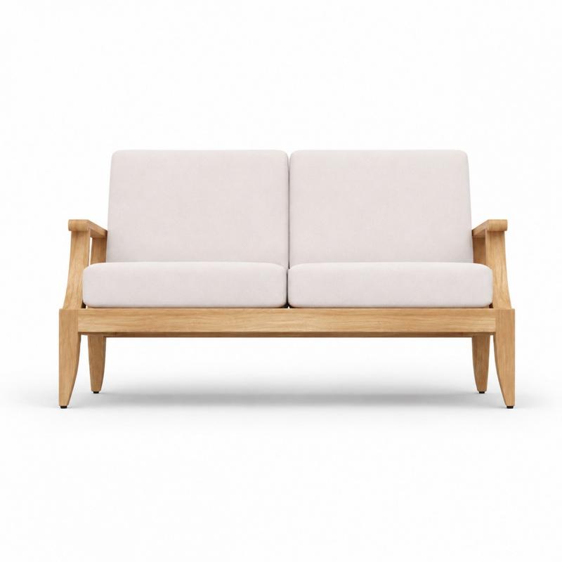 alt="Laguna Love Seat with Sunbrella Cushions - Picture C"